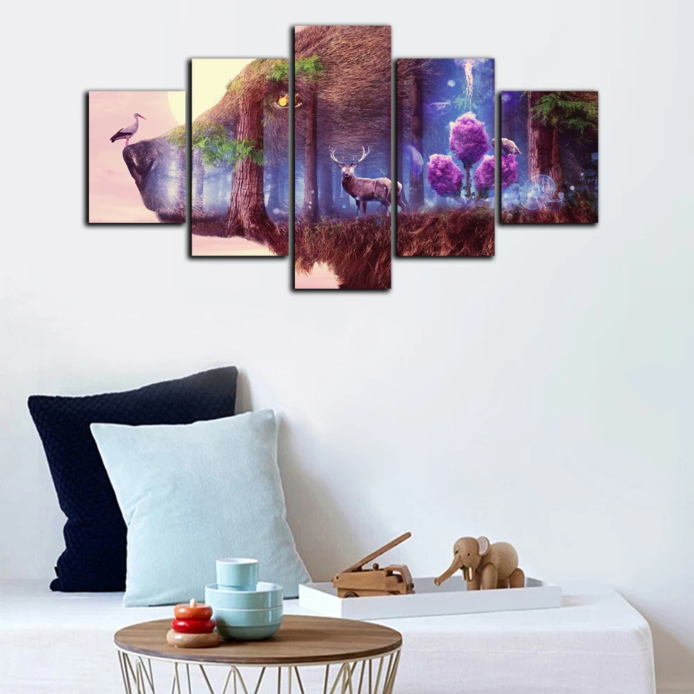 5d diy Алмазная картина для дома, декоративная Алмазная вышивка, 5 шт., волк, лес, животное для украшения дома, H298
5d diy Алмазная картина для дома, декоративная Алмазная вышивка, 5 шт., волк, лес, животное для украшения дома, H298