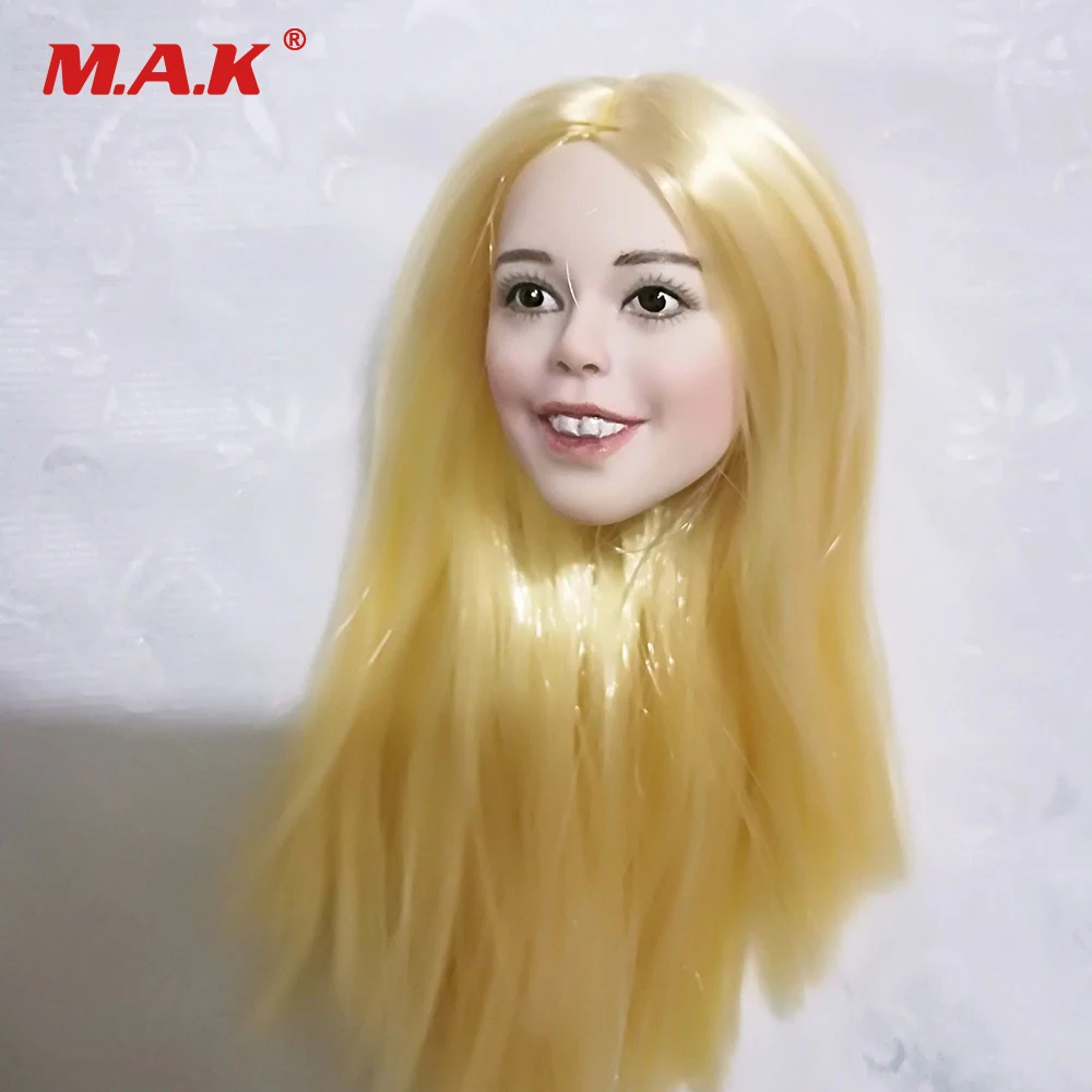 1/6 Scale Happy Little Princess Female Straight Hair Head Carving Head Sculpt for 12 Inches Pale Action Figure Body Toys
1/6 Scale Happy Little Princess Female Straight Hair Head Carving Head Sculpt for 12 Inches Pale Action Figure Body Toys