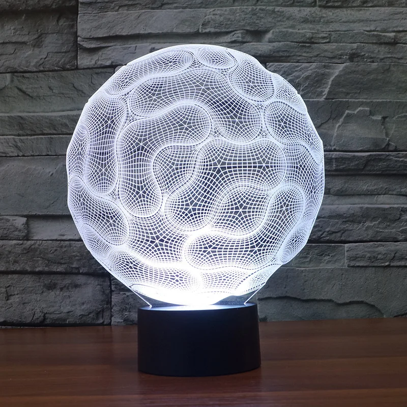 

Novelty Product Brain Usb Led 3d Lamp Acrylic Touch Energy-saving Table Nightlight Luminaria 3d Kids Lamp