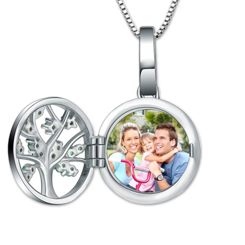 Wholesale Cusomed Family Tree Round Photo Necklace for Mother Sterling Silver Photo Jewelry
Wholesale Cusomed Family Tree Round Photo Necklace for Mother Sterling Silver Photo Jewelry