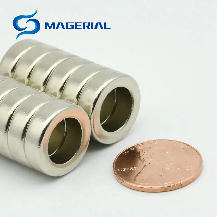8-240pcs NdFeB N42 Magnet Ring OD 16x10x5 mm 0.63'' Axially Magnetized Strong Neodymium Permanent Rare Earth Magnet
8-240pcs NdFeB N42 Magnet Ring OD 16x10x5 mm 0.63'' Axially Magnetized Strong Neodymium Permanent Rare Earth Magnet