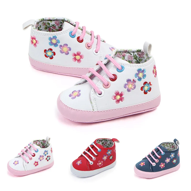 Spring Autumnborn Shoes Baby Girls Flower Print PU First Walkers Lace-Up Soft Sole Walking Shoes forborn
Spring Autumnborn Shoes Baby Girls Flower Print PU First Walkers Lace-Up Soft Sole Walking Shoes forborn