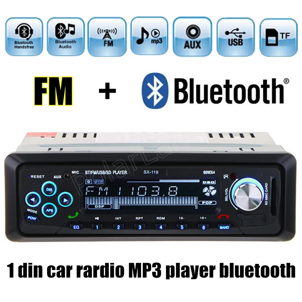 new arrival Bluetooth Car Audio Mp3 Player Radio AUXIN MP3 FM USB 1 Din remote control 12V stereo SD handsfree
new arrival Bluetooth Car Audio Mp3 Player Radio AUXIN MP3 FM USB 1 Din remote control 12V stereo SD handsfree