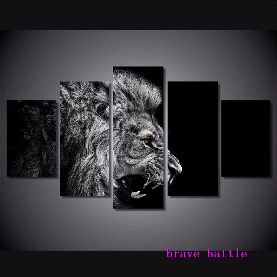 Lion White Black Canvas Painting Living Room Home Decor Modern Mural Art Oil Painting
Lion White Black Canvas Painting Living Room Home Decor Modern Mural Art Oil Painting