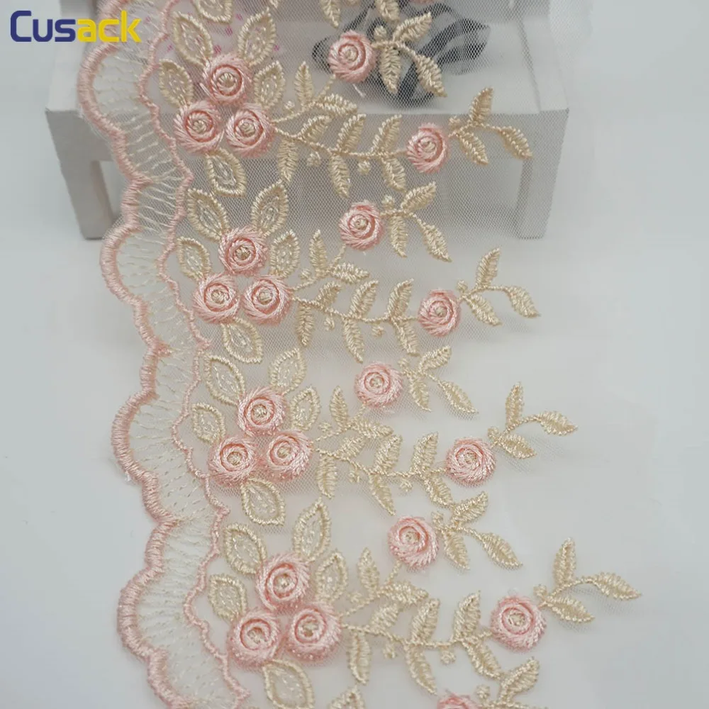 1 yard 10 cm Mesh Pink Embroidery Flower Lace Ribbon Trims Dress Trimmings Applique DIY Crafts Sewing Trim Net Cloth Lace Fabric
1 yard 10 cm Mesh Pink Embroidery Flower Lace Ribbon Trims Dress Trimmings Applique DIY Crafts Sewing Trim Net Cloth Lace Fabric