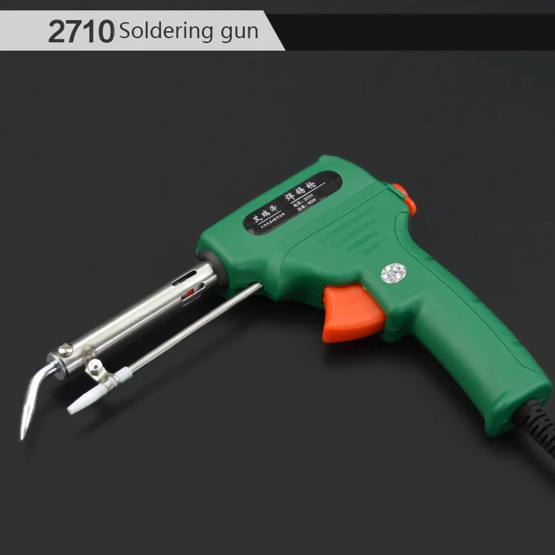 Manual soldering gun type automatic tin soldering machine thermostatic electric soldering pen electronic welding tool
Manual soldering gun type automatic tin soldering machine thermostatic electric soldering pen electronic welding tool