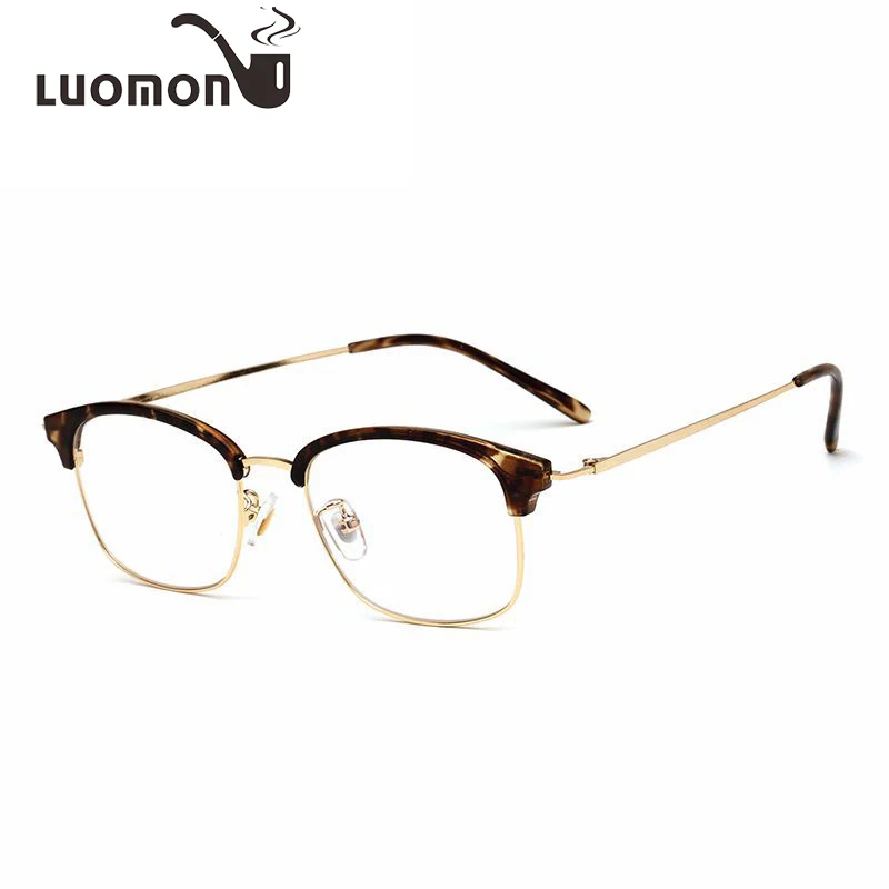 LUOMON Computer Prescription Transparent Frames Female Myopia Optical Semi-Rimles Clear Reading Clear Lens Glasses Frame
LUOMON Computer Prescription Transparent Frames Female Myopia Optical Semi-Rimles Clear Reading Clear Lens Glasses Frame