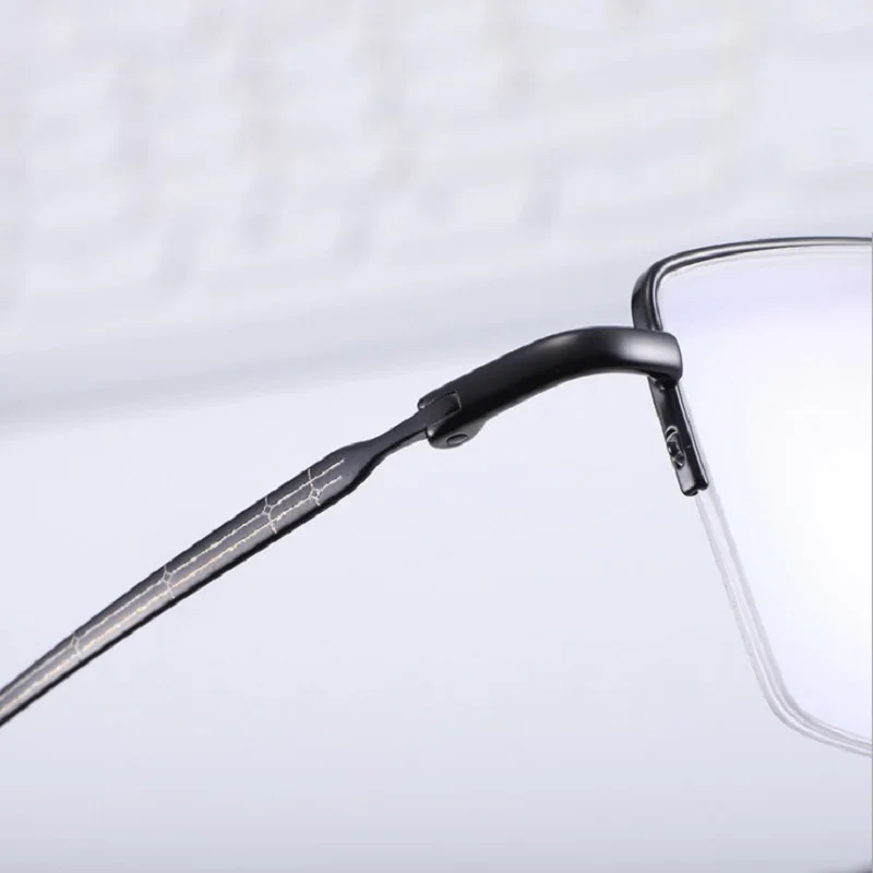 W-143 B Titanium Business Men Eyewear Glasses Frames Fashion half Rim Myopia Glasses Goggle prescription Glasses Eyewear Frame
W-143 B Titanium Business Men Eyewear Glasses Frames Fashion half Rim Myopia Glasses Goggle prescription Glasses Eyewear Frame