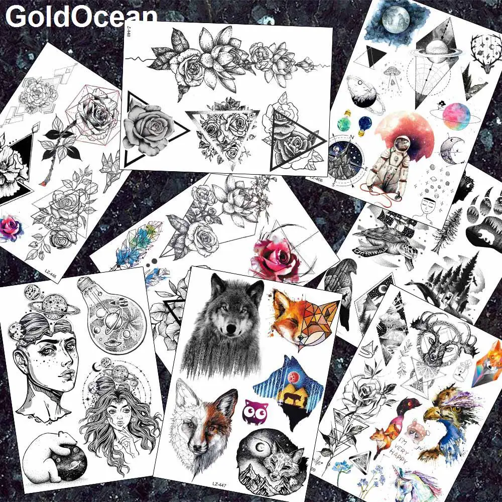 3D черные цепочки GoldOcean, сексуальные треугольные татуировки лотоса, Сатурна, наклейки, флэш-тату для женщин, волк, лиса, временные мужские тат...
3D черные цепочки GoldOcean, сексуальные треугольные татуировки лотоса, Сатурна, наклейки, флэш-тату для женщин, волк, лиса, временные мужские тат...