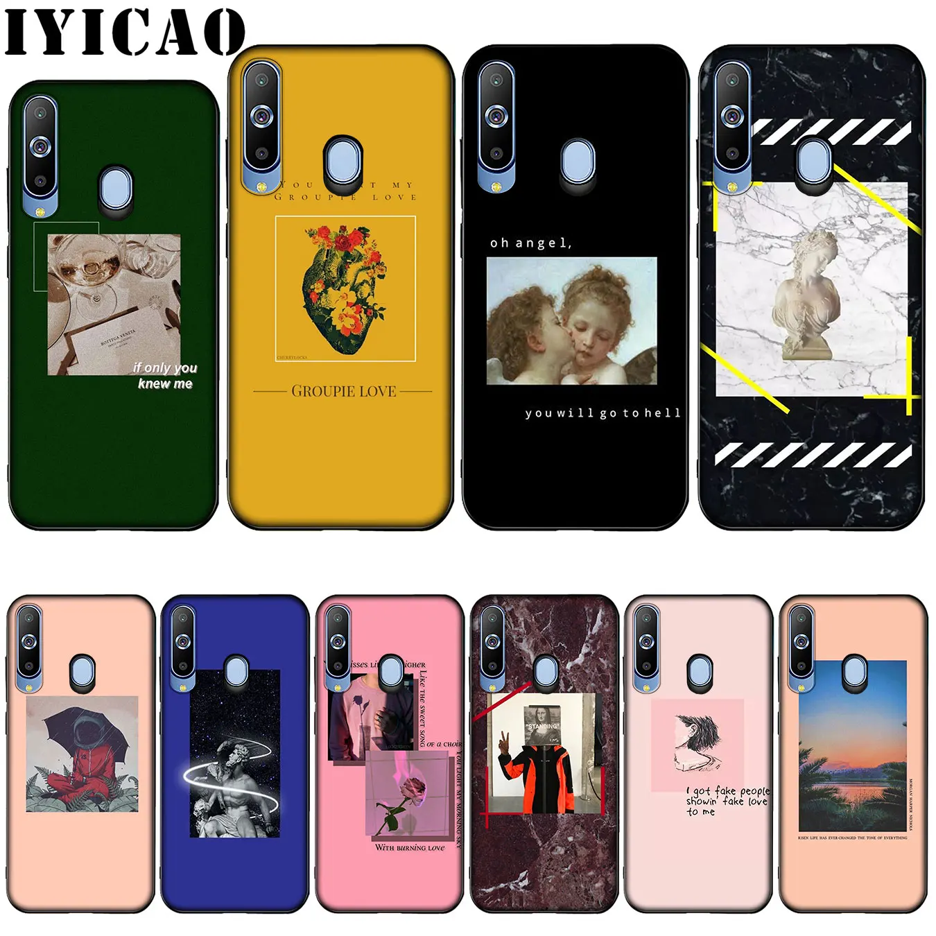 Силиконовый мягкий чехол для Samsung Galaxy A10 A30 A40 A50 A70 M10 M20 M30|Бамперы| |
