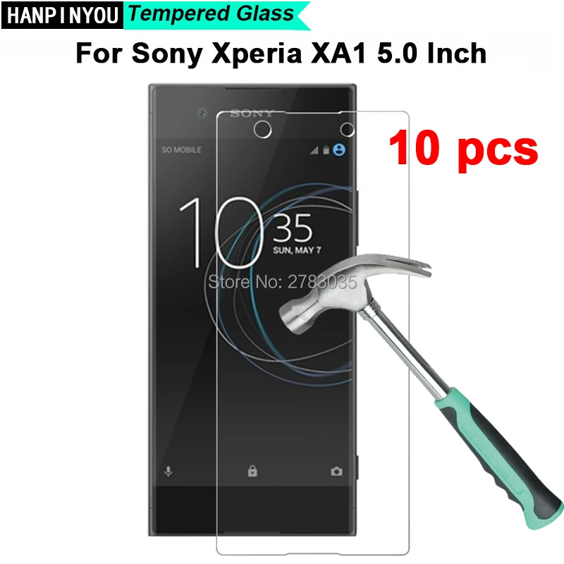 10 шт./лот для Sony Xperia XA1 / XA1 Dual 5,0 "твердость 9H 2.5D ультратонкое Закаленное стекло пленка защита экрана 
10 шт./лот для Sony Xperia XA1 / XA1 Dual 5,0 "твердость 9H 2.5D ультратонкое Закаленное стекло пленка защита экрана