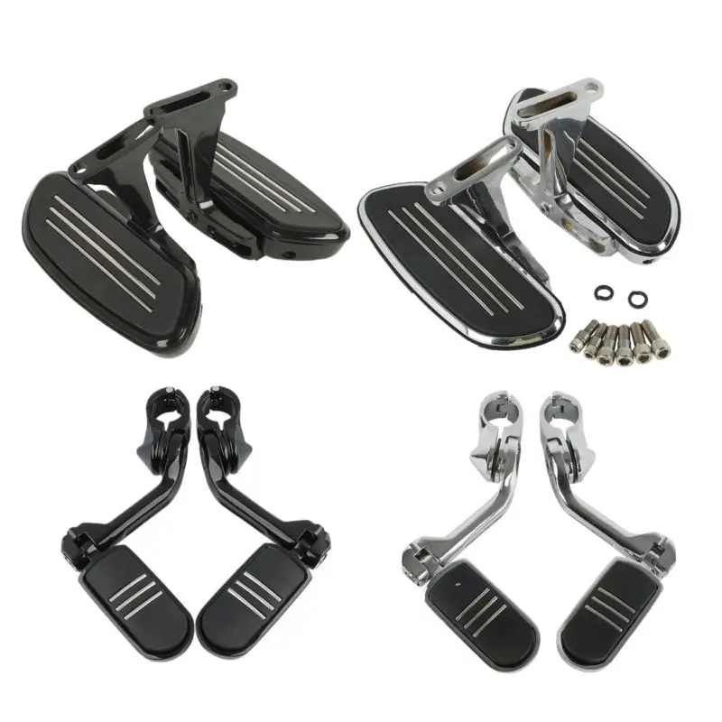 Motorcycle Passenger Footboard 1.25'' Foot Pegs Mount For Harley Touring Models 93-UP
Motorcycle Passenger Footboard 1.25'' Foot Pegs Mount For Harley Touring Models 93-UP