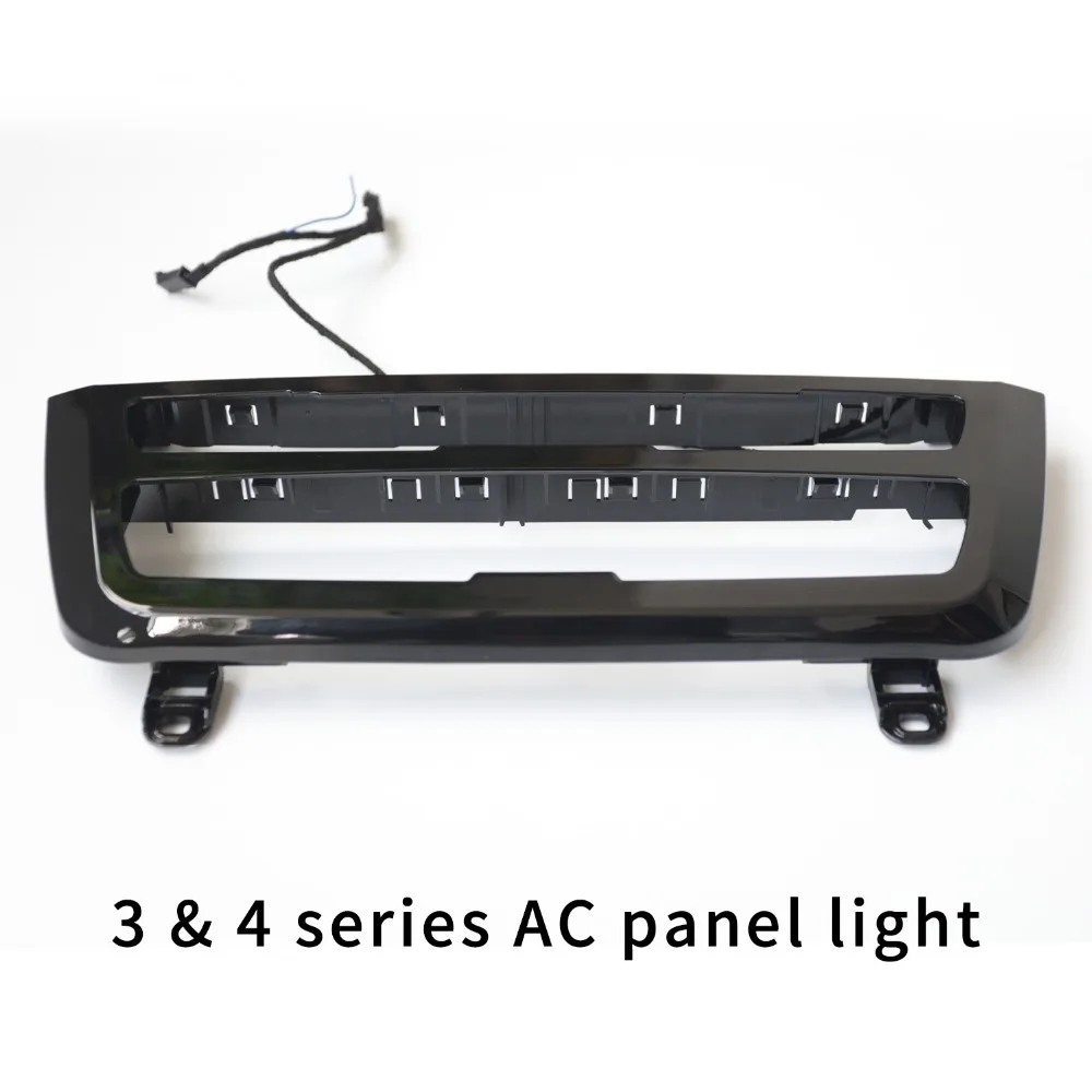 BMW 3 & 4 series F30 LCI radio trim led dashboard center console AC panel light with 2 colors or 9 colors
BMW 3 & 4 series F30 LCI radio trim led dashboard center console AC panel light with 2 colors or 9 colors