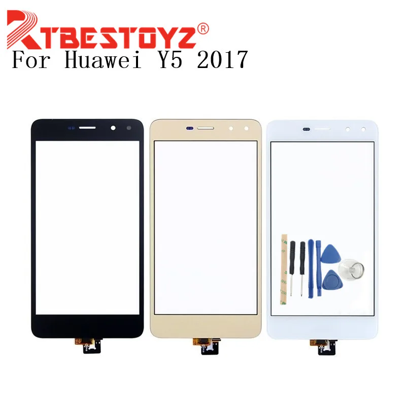 RTBESTOYZ для Huawei Y5 2017 MYA-L22 MYA-L23 сенсорный экран цифровой преобразователь сенсорного