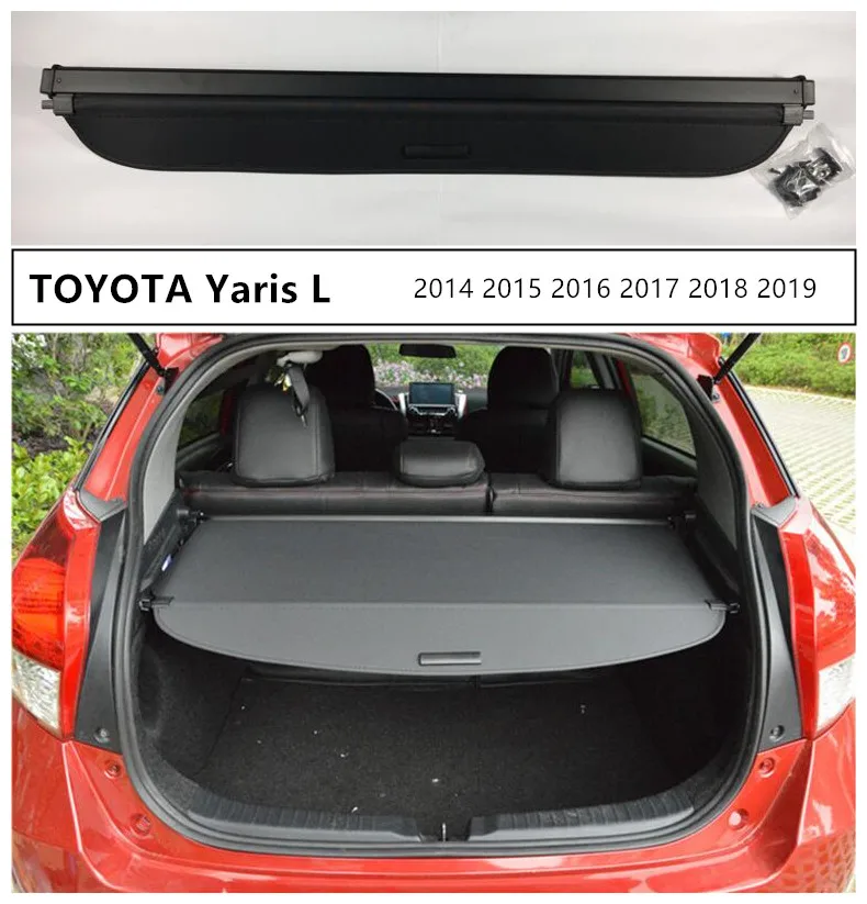 Задний багажник для TOYOTA Yaris L 2014 2015 2016 2017 2018 2019 2020 высококачественный защитный щит