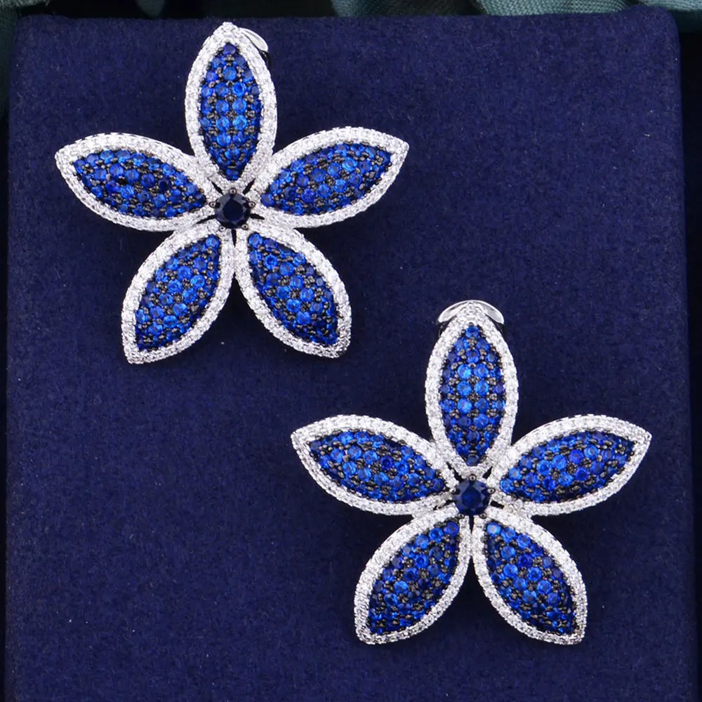 GODKI Oversized Big Flower Design Brand New Fashion Popular Luxury Cubic Zirconia Engagement Wedding Party Stud Earring
GODKI Oversized Big Flower Design Brand New Fashion Popular Luxury Cubic Zirconia Engagement Wedding Party Stud Earring