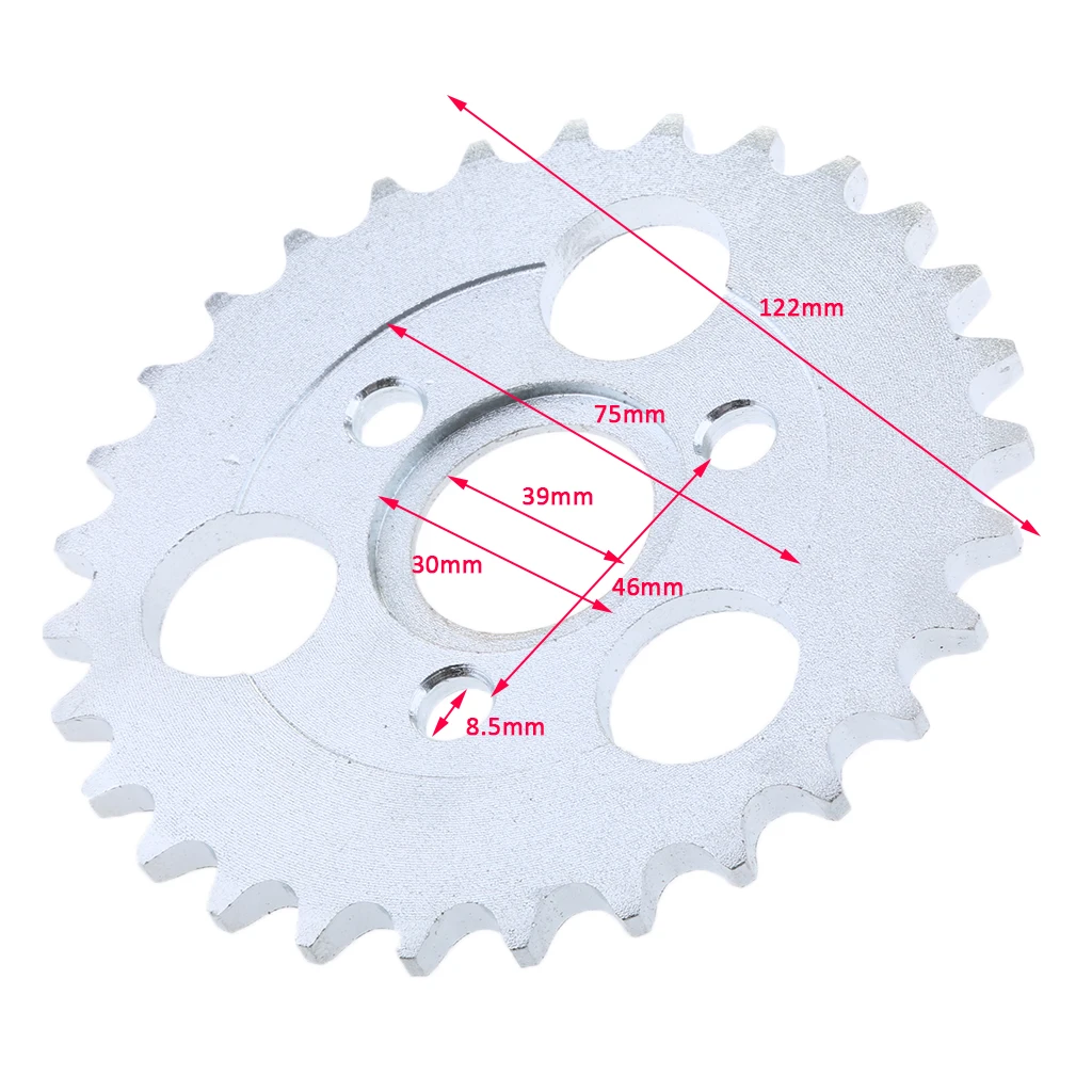 420 Motorcycle Motorbike 29T Rear Sprocket for Honda Z50A Z50 Z50R Z50J Monkey Bike Motor Moto Motorcycle Part 6mm Thickness
420 Motorcycle Motorbike 29T Rear Sprocket for Honda Z50A Z50 Z50R Z50J Monkey Bike Motor Moto Motorcycle Part 6mm Thickness