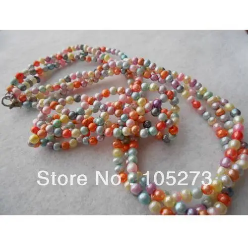 Wholesale Mother's Day Gift Jewelry 4-5MM Multicolor Natural Freshwater Pearl Necklace Bracelet Jewelry Set New Free Shipping
Wholesale Mother's Day Gift Jewelry 4-5MM Multicolor Natural Freshwater Pearl Necklace Bracelet Jewelry Set New Free Shipping