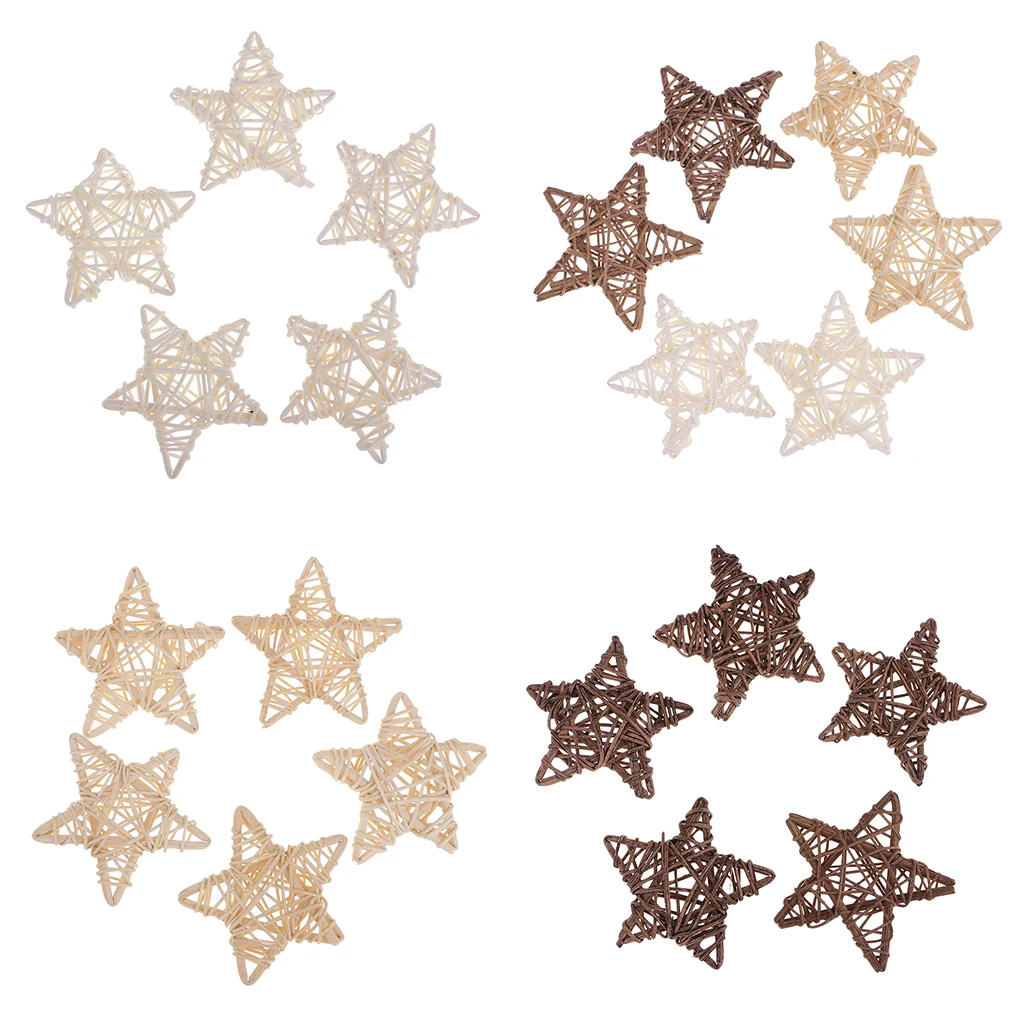 5/6pcs Natural Star Shape Rattan Wicker Ball Christmas Tree Ornament for Home Garden Wedding Party Table Ornament Decoration 7cm
5/6pcs Natural Star Shape Rattan Wicker Ball Christmas Tree Ornament for Home Garden Wedding Party Table Ornament Decoration 7cm