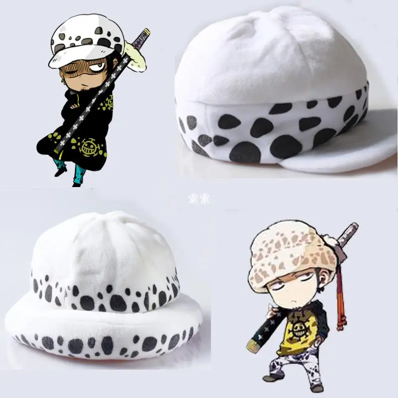 Хлопковые головные уборы с рисунком из аниме Trafalgar D Water Law король пиратов, плюшевая шапка белого цвета для косплея на Хэллоуин
Хлопковые головные уборы с рисунком из аниме Trafalgar D Water Law король пиратов, плюшевая шапка белого цвета для косплея на Хэллоуин