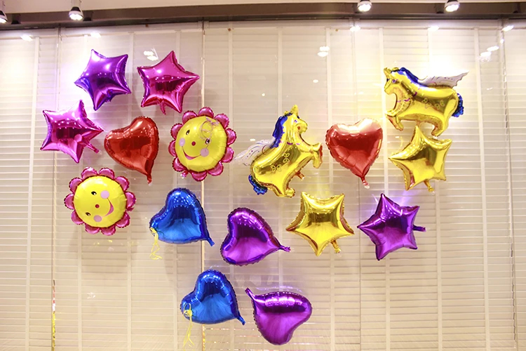 50pcs/lot 10inch Five point star foil balloons Birthday Party Wedding Marriage Baby show decoration supplies air globos
50pcs/lot 10inch Five point star foil balloons Birthday Party Wedding Marriage Baby show decoration supplies air globos