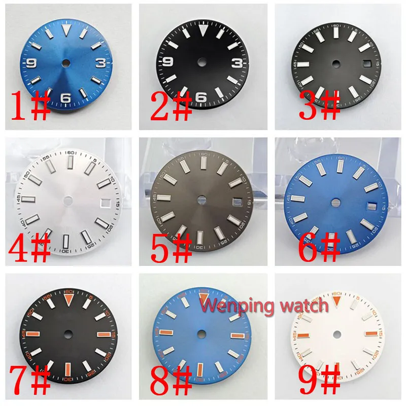 29 mm Series Dial diameter size Watch part watch face miyota 8215 821A mingzhu 2813 3804 automatic movement P868
29 mm Series Dial diameter size Watch part watch face miyota 8215 821A mingzhu 2813 3804 automatic movement P868