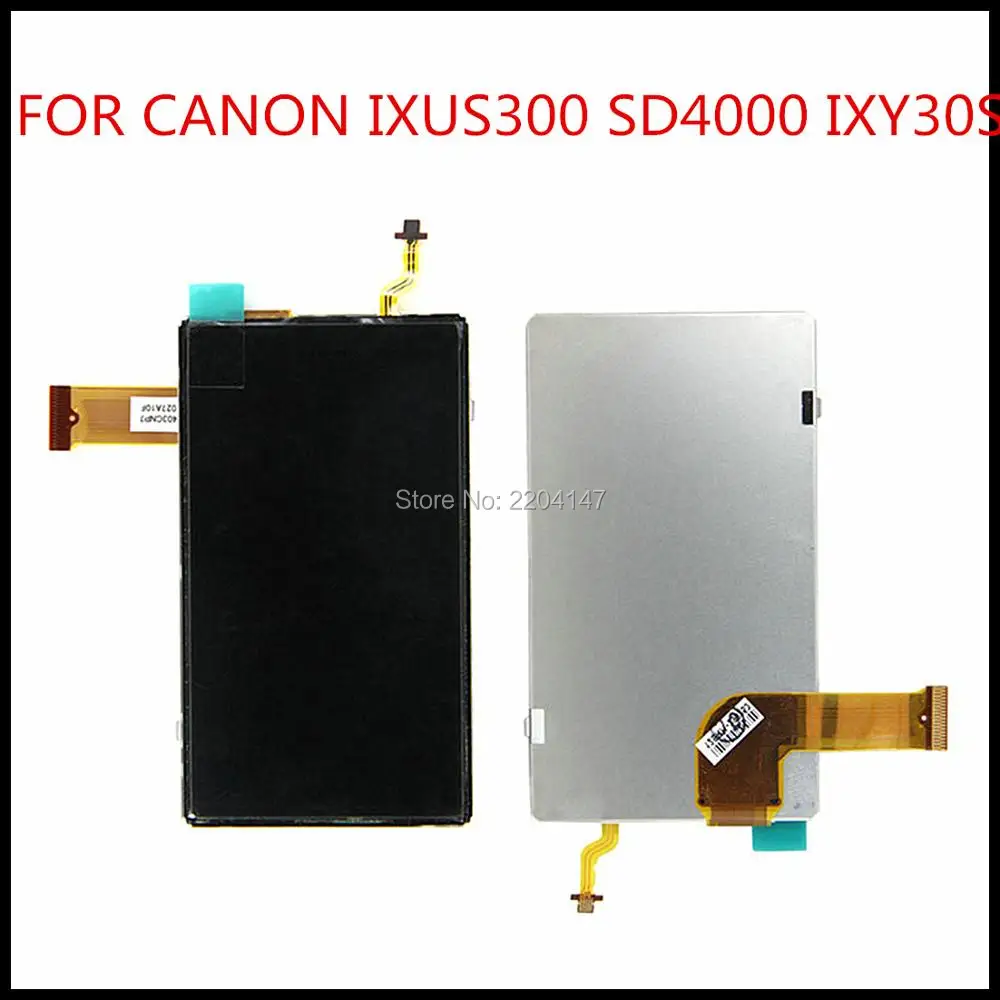 NEW LCD Display Screen for Canon IXUS300HS IXUS300 SD4000 IXY30S Digital Camera Repair Part With Backlight + Glass
NEW LCD Display Screen for Canon IXUS300HS IXUS300 SD4000 IXY30S Digital Camera Repair Part With Backlight + Glass
