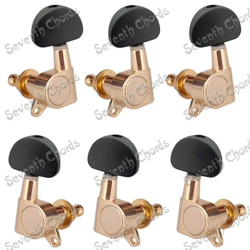 A set 6 Pcs Black Big Semicircle Button Sealed gear Tuning Pegs Tuners Machine Heads for Electric Acoustic Guitar accessories
A set 6 Pcs Black Big Semicircle Button Sealed gear Tuning Pegs Tuners Machine Heads for Electric Acoustic Guitar accessories