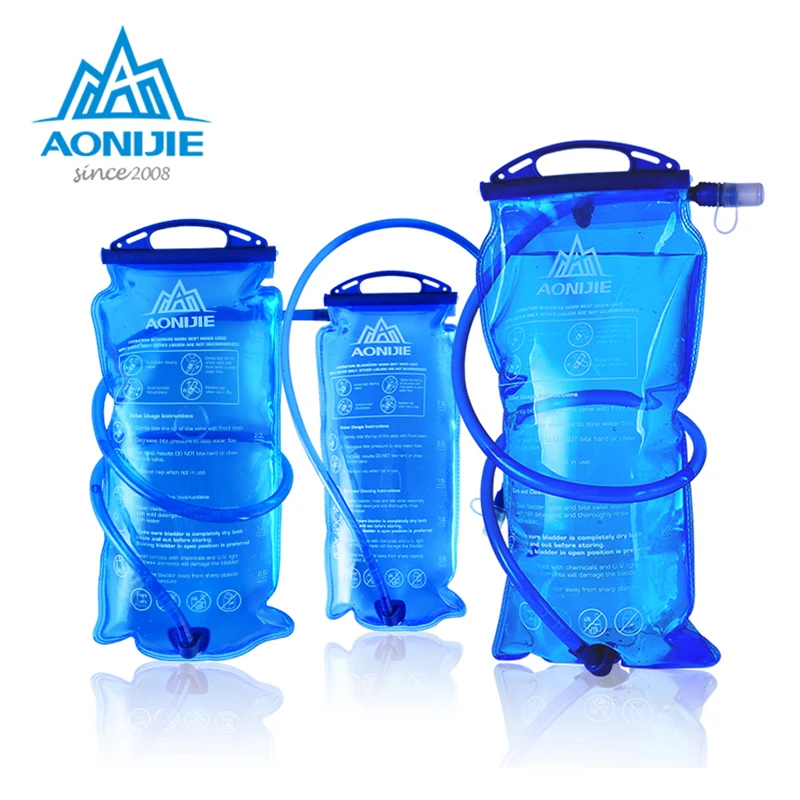 AONIJIE Water Reservoir Water Bladder Hydration Pack Storage Bag BPA Free 1L 1.5L 2L 3L Cycling Running Hydration Vest
AONIJIE Water Reservoir Water Bladder Hydration Pack Storage Bag BPA Free 1L 1.5L 2L 3L Cycling Running Hydration Vest