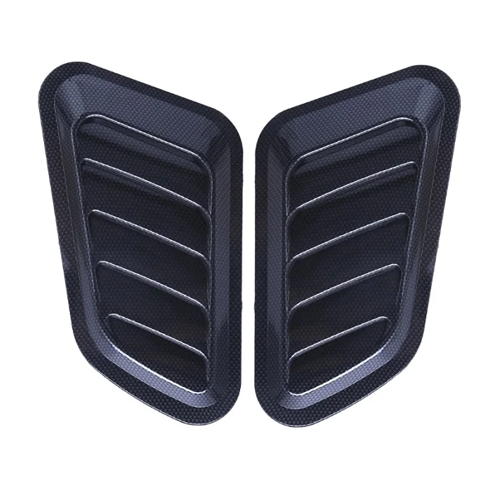 2 PCS Car Styling Stickers ABS Car Decorative Air Flow Intake Scoop Turbo Bonnet Vent Cover Hood Wholesale
2 PCS Car Styling Stickers ABS Car Decorative Air Flow Intake Scoop Turbo Bonnet Vent Cover Hood Wholesale