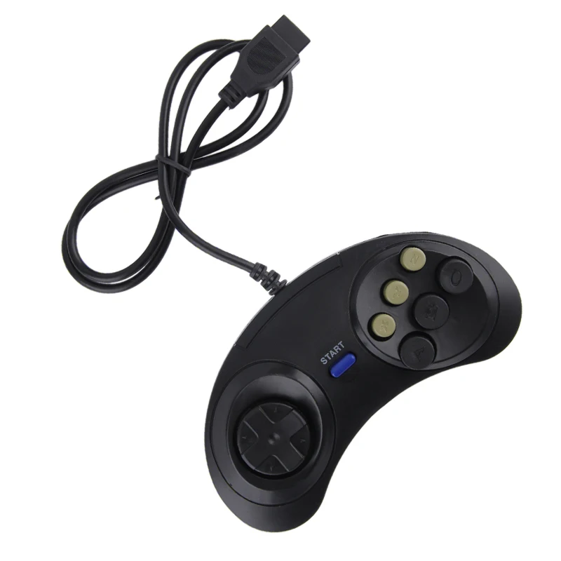 Universal Remote Control Handle Game Controller Classic Wired 6 Buttons For SEGA MD2 PC MAC Mega Drive Gaming Accessories
Universal Remote Control Handle Game Controller Classic Wired 6 Buttons For SEGA MD2 PC MAC Mega Drive Gaming Accessories
