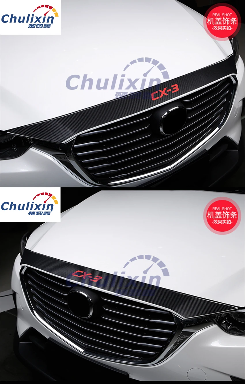 1pc carbon fiber PU leather for 2015 2016 2017 2018 Mazda CX-3 CX3 CX 3 car stickers car accessories Automobile car front cover
1pc carbon fiber PU leather for 2015 2016 2017 2018 Mazda CX-3 CX3 CX 3 car stickers car accessories Automobile car front cover