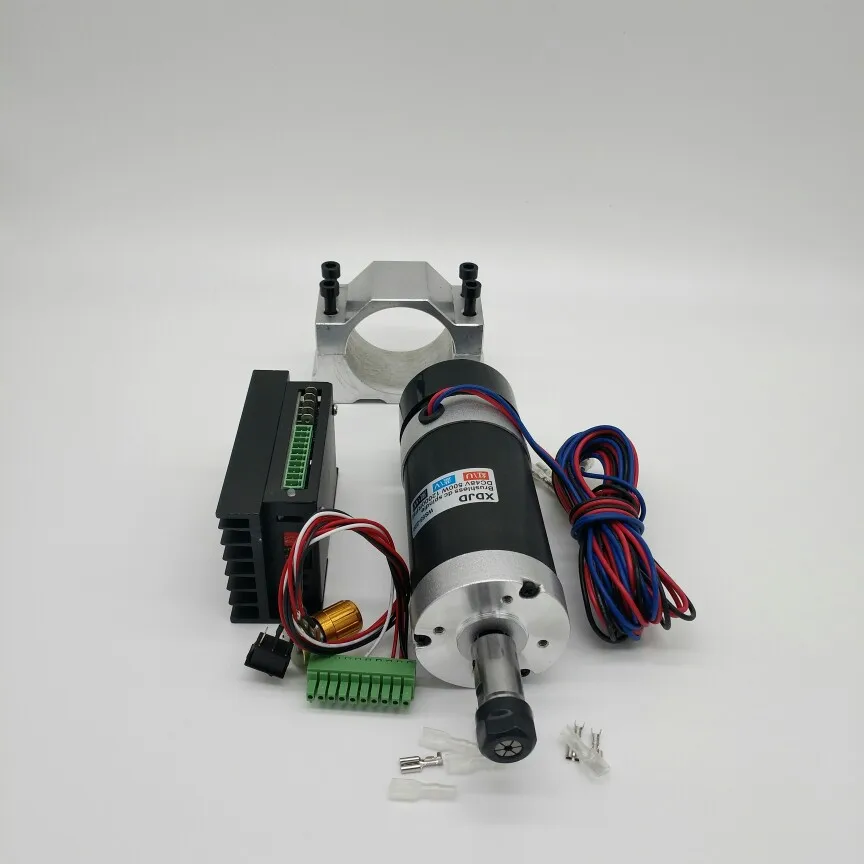 ER16 DC spindle motor grinding drilling motor 500W high-speed air-cooled spindle + controller + fixture
ER16 DC spindle motor grinding drilling motor 500W high-speed air-cooled spindle + controller + fixture