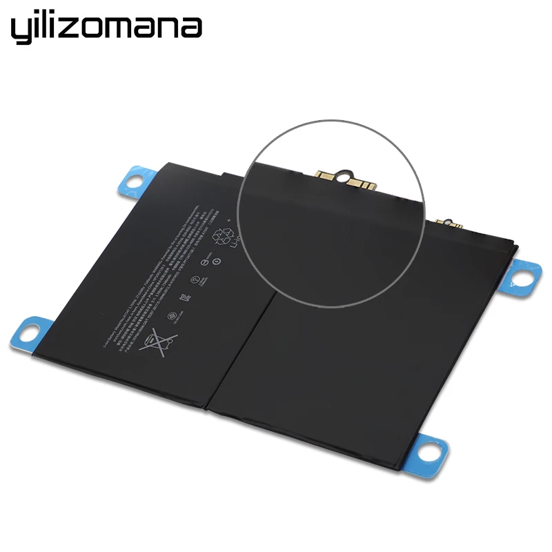 YILIZOMANA For iPad Air 2 battery 7340mAh Li-ion Internal Original Replacement Battery for ipad 6 Air 2 A1566 A1567 with Tools
YILIZOMANA For iPad Air 2 battery 7340mAh Li-ion Internal Original Replacement Battery for ipad 6 Air 2 A1566 A1567 with Tools