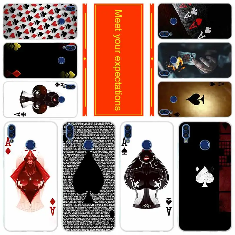Soft silicone case for Huawei Honor 30 20 Pro 10 9 9X Lite 10i 9a 8a 7a 30s Playing cards
Soft silicone case for Huawei Honor 30 20 Pro 10 9 9X Lite 10i 9a 8a 7a 30s Playing cards