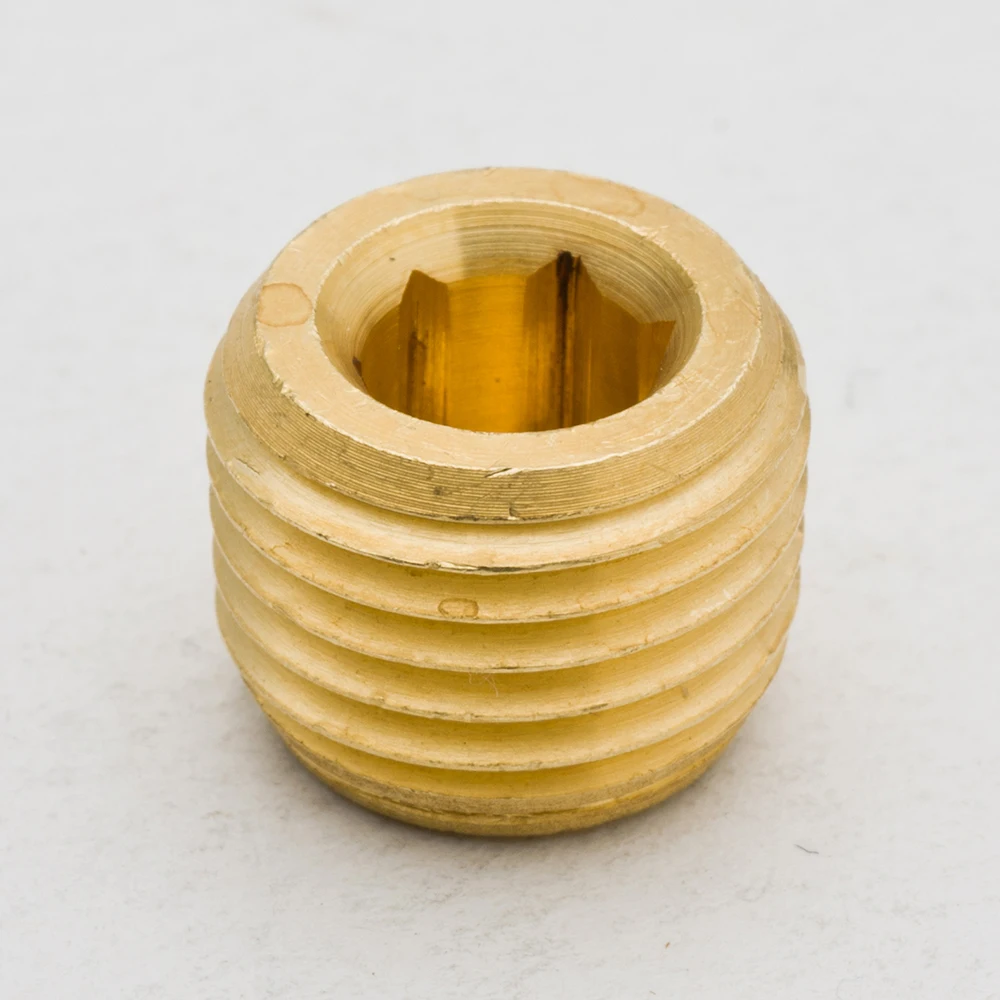 Pack of 2 Brass Pipe Fitting Hex Drive Countersunk Plug Hex Socket Plug 1/8" 1/4" 3/8" 1/2" 3/4" 1" NPT Male Water Gas Oil Air
Pack of 2 Brass Pipe Fitting Hex Drive Countersunk Plug Hex Socket Plug 1/8" 1/4" 3/8" 1/2" 3/4" 1" NPT Male Water Gas Oil Air