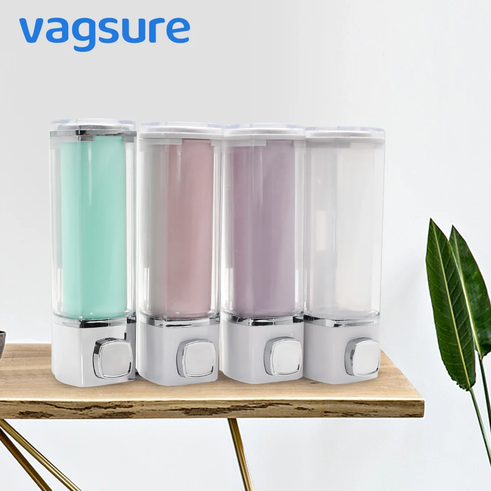 Single ABS Wall Mounted Capacity 280ml/Bottle Shower Gel Shampoo Liquid Soap Dispenser For Shower Room Bathroom Hardware
Single ABS Wall Mounted Capacity 280ml/Bottle Shower Gel Shampoo Liquid Soap Dispenser For Shower Room Bathroom Hardware