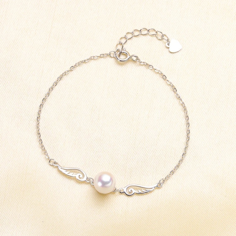 Wings Design Bracelet Holder S925 Sterling Silver Pearl Bracelet Jewelry Components Women DIY Accessory 3Pieces/Lot
Wings Design Bracelet Holder S925 Sterling Silver Pearl Bracelet Jewelry Components Women DIY Accessory 3Pieces/Lot