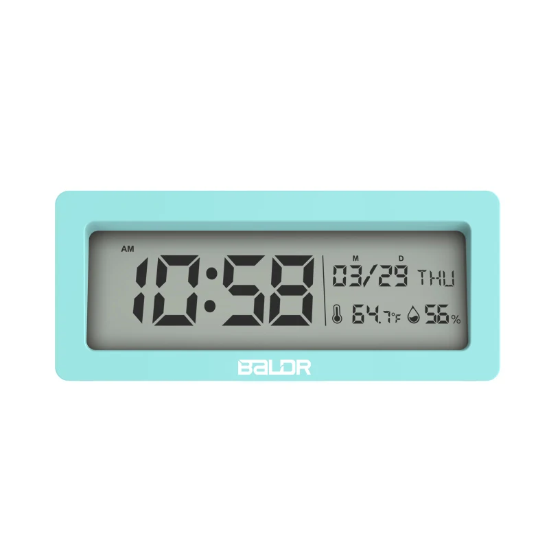 Baldr LED Alarm Clock Despertador Temperature Humidity Electronic Desktop Digital Table Snooze Clocks White Backlight Display
Baldr LED Alarm Clock Despertador Temperature Humidity Electronic Desktop Digital Table Snooze Clocks White Backlight Display
