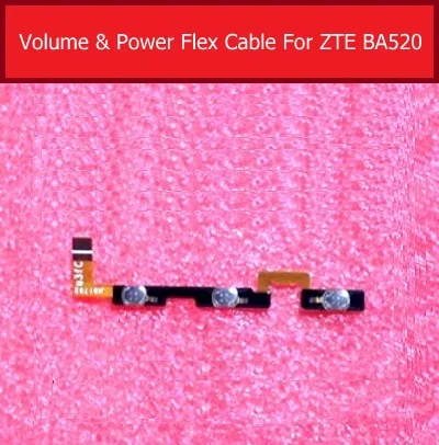 Genuine Power& Volume Flex Cable For ZTE Blade A520 BA520 Power & Volume Control Side key Button Switch Replacement Repair Parts
Genuine Power& Volume Flex Cable For ZTE Blade A520 BA520 Power & Volume Control Side key Button Switch Replacement Repair Parts