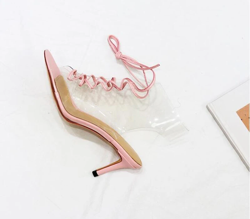 Stylesowner transparent pvc summer boots sandals front cross tied hollow high heel shoes peep toe sexy lady pumps stiletto heels
Stylesowner transparent pvc summer boots sandals front cross tied hollow high heel shoes peep toe sexy lady pumps stiletto heels