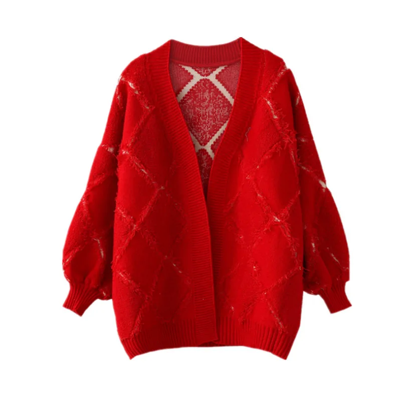 2019 New Fashion Women's Cardigan Large Size Sweater Stitching Knit Solid Color Loose Cardigan Sweater Casual Female Spring M065
2019 New Fashion Women's Cardigan Large Size Sweater Stitching Knit Solid Color Loose Cardigan Sweater Casual Female Spring M065