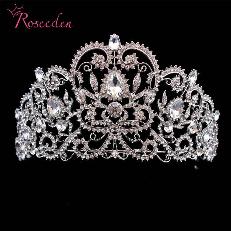 Gorgeous Baroque Wedding Princess Pageant Crown Headband Bridal Crystal Tiara Party Show Pageant Hair Accessories RE3054
Gorgeous Baroque Wedding Princess Pageant Crown Headband Bridal Crystal Tiara Party Show Pageant Hair Accessories RE3054