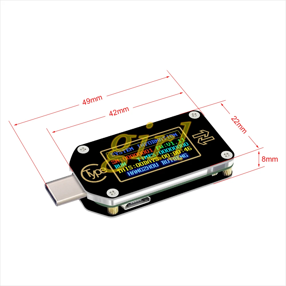 Быстрая зарядка TC66 PD протокол обнаружения тип-c вольтметр USB емкость измерительный прибор
Быстрая зарядка TC66 PD протокол обнаружения тип-c вольтметр USB емкость измерительный прибор