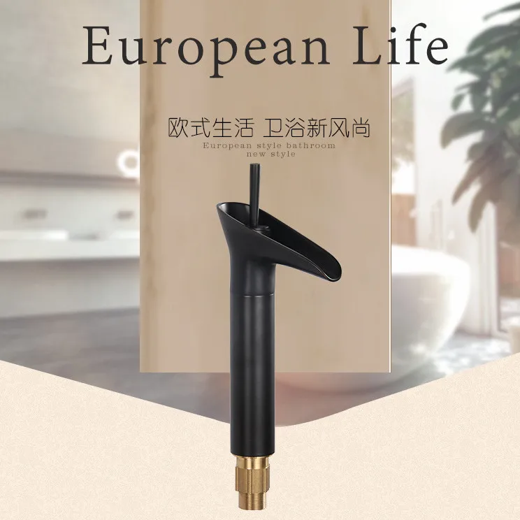 Free shipping Luxury solid brass bathroom waterfall faucet with single handle bronze black bathroom basin sink mixer tap
Free shipping Luxury solid brass bathroom waterfall faucet with single handle bronze black bathroom basin sink mixer tap