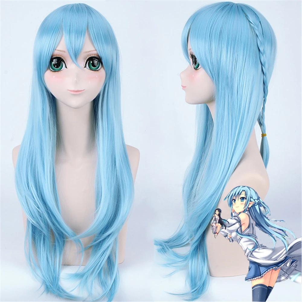 Костюм Yuuki Asuna cos с голубым париком, косплей унисекс в стиле аниме на Хэллоуин
Костюм Yuuki Asuna cos с голубым париком, косплей унисекс в стиле аниме на Хэллоуин