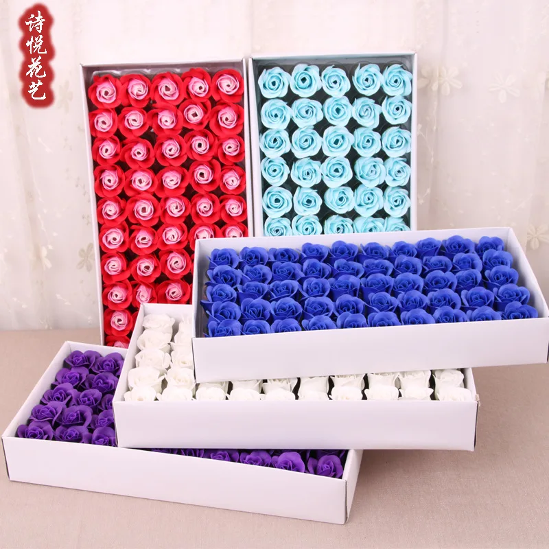 50pcs 4cm Rose Soap 3Layer Flower DIY for Holiday Wedding Christmas Gift Flower Head
50pcs 4cm Rose Soap 3Layer Flower DIY for Holiday Wedding Christmas Gift Flower Head