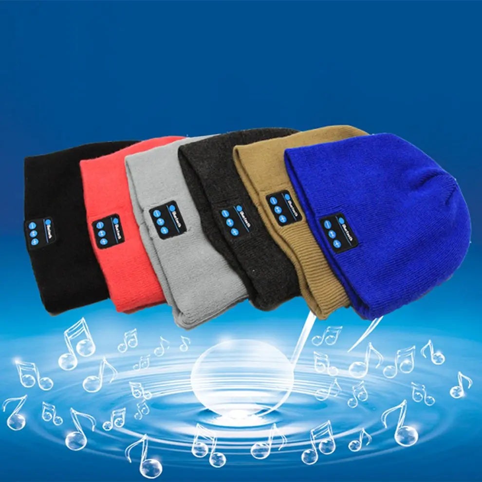 Фото 2 шт. Беспроводной Модные Bluetooth Smart музыка Hat Для мужчин женщин - купить
