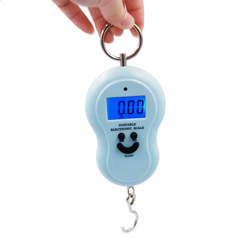 50kg/10g Digital Hook Scale Hanging Fishing Weigh Pocket Kitchen Weight Balance Luggage Weighing Scale with Backlight
50kg/10g Digital Hook Scale Hanging Fishing Weigh Pocket Kitchen Weight Balance Luggage Weighing Scale with Backlight
