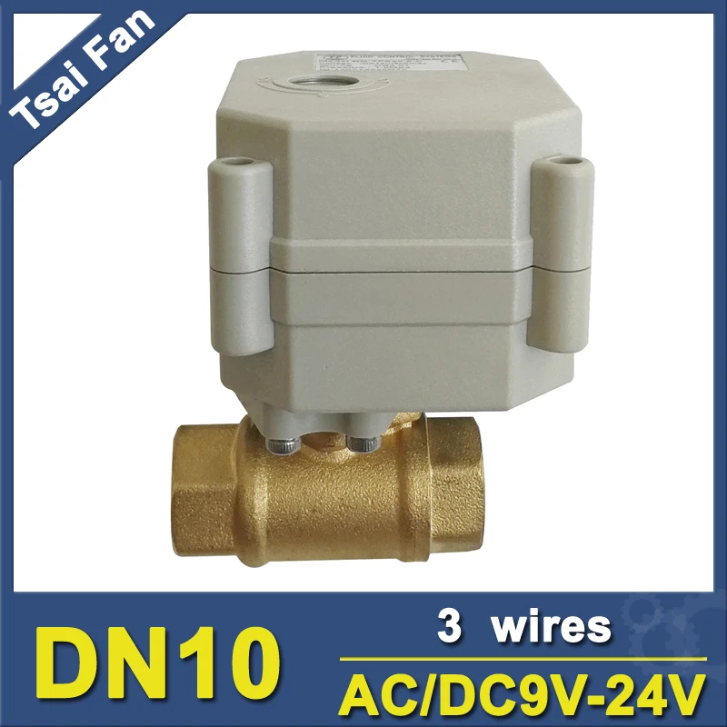 TF10-B2-C AC/DC9-24V 3/7 провода 2 Way Brass 3/8 ''(DN10) Электрический моторизованный клапан, металлическая Шестерня ВКЛ/ВЫКЛ 5 сек для применения в воде
TF10-B2-C AC/DC9-24V 3/7 провода 2 Way Brass 3/8 ''(DN10) Электрический моторизованный клапан, металлическая Шестерня ВКЛ/ВЫКЛ 5 сек для применения в воде